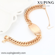 74540- Xuping Jewelry Fashion Bracelet en plaqué or 18 carats